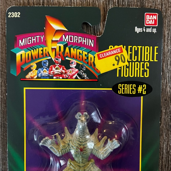 POWER RANGERS SERIES #2 EVIL SPACE‎ ALIEN BAD DAI 1994 FACTORY SEALED - Picture 2 of 4